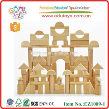 High quality 180pcs block wooden toys for kids